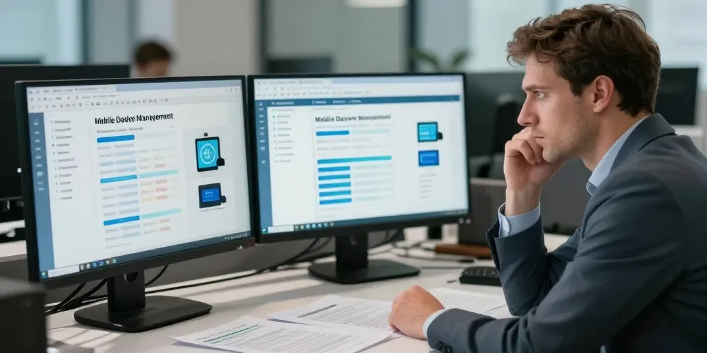 MDM ou EMM : Le piège stratégique que commet 80% des DSI en choisissant leur logiciel pour gérer des smartphones professionnels