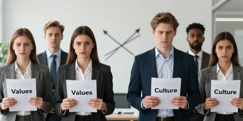 Pourquoi 80% des entreprises confondent valeurs et culture, et comment cette erreur sabote leur recrutement