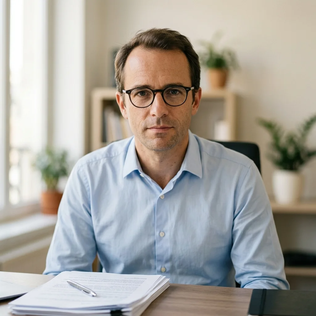 Portrait de Thomas Lefebvre, journaliste spécialisé en finance d'entreprise